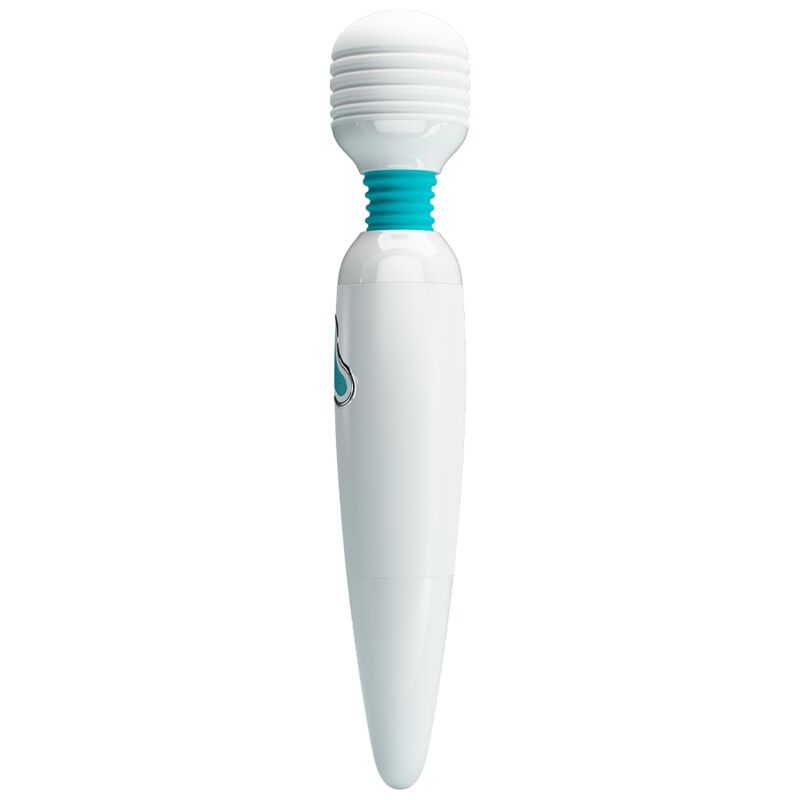 High Tech-Cloud Wand Bastone Vibratore 7 Vibrazioni, Bianco-Silicone, 7 3 High Tech-Cloud Wand Bastone Vibratore 7 Vibrazioni, Bianco-Silicone, 7 — PRETTY LOVE · Vibratori (imaginea 3)
