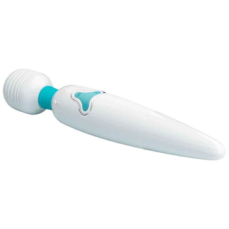 High Tech-Cloud Wand Bastone Vibratore 7 Vibrazioni, Bianco-Silicone, 7 — PRETTY LOVE · Vibratori (imaginea 4)
