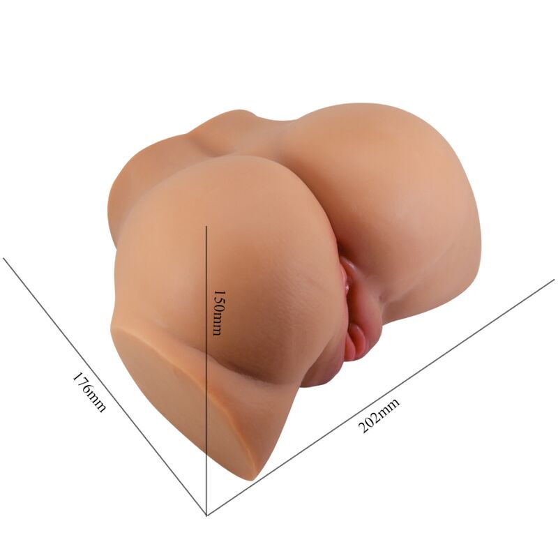 Crazy Bull-Emilia Ass Vibratore con vagina e ano realistico · Masturbatori (imaginea 9)