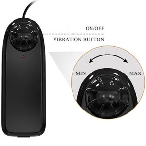 Baile-Bahamut Vibrator Realist 21.8 cm Flesh, Telecomando · Vibratori (imaginea 8)