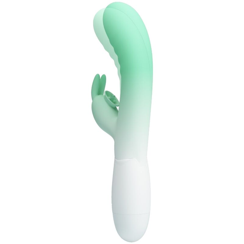 High Tech-Cerberus Rabbit Vibratore 30 Vibrazioni Verde-Silicone, 12 — PRETTY LOVE · Vibratori