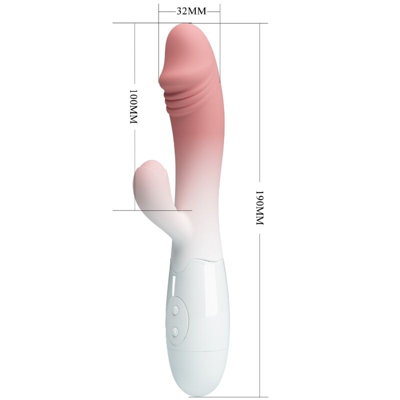 High Tech-Snappy Rabbit Vibrator 30 Vibrazioni Rosa-Silicone, 12 5 High Tech-Snappy Rabbit Vibrator 30 Vibrazioni Rosa-Silicone, 12 — PRETTY LOVE · Vibratori (imaginea 5)