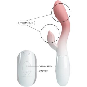 High Tech-Brighty Vibratore G-spot e Stimolatore Clitoride, 30 — PRETTY LOVE · Vibratori (immagine 5)