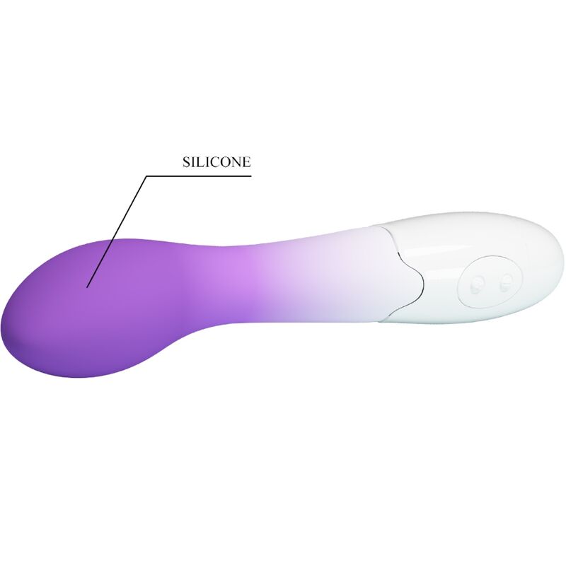 High Tech-Bishop Vibratore G-spot 30 Vibrazioni Viola-Silicone, 12 5 High Tech-Bishop Vibratore G-spot 30 Vibrazioni Viola-Silicone, 12 — PRETTY LOVE · Vibratori (imaginea 5)