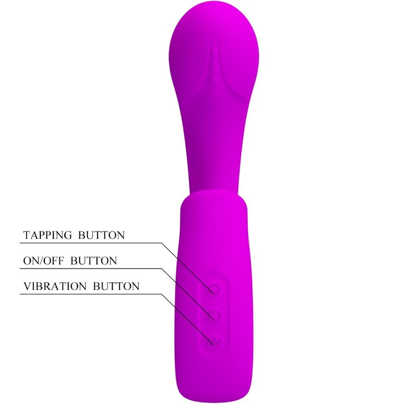 High Tech-Sibel Vibratore G-spot + Stimolatore Clitoride 10 4 High Tech-Sibel Vibratore G-spot + Stimolatore Clitoride 10 — PRETTY LOVE · Vibratori (imaginea 4)