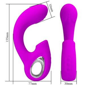 High Tech-Sibel Vibratore G-spot + Stimolatore Clitoride 10 12 High Tech-Sibel Vibratore G-spot + Stimolatore Clitoride 10 — PRETTY LOVE · Vibratori (imaginea 5)