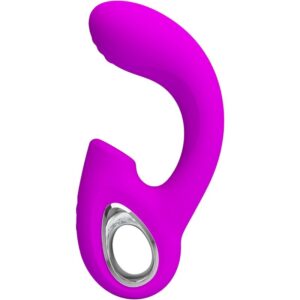 High Tech-Sibel Vibratore G-spot + Stimolatore Clitoride 10