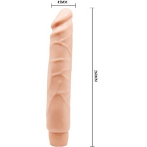 Baile-Jack Vibrator Realist 26 cm Flesh-TPR · Vibratori (imaginea 3)