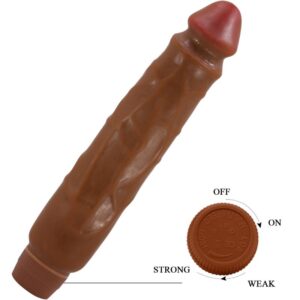Baile-Jack Realistico Vibratore 26 cm Mulatto-TPR · Vibratori (imaginea 4)