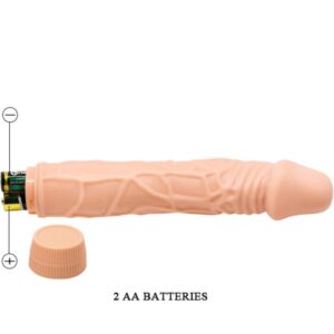 Baile-Bob Vibrator Realist 22.5 cm Flesh-TPR · Vibratori (imaginea 2)
