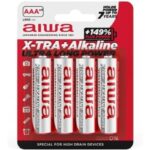 Aiwa-X-tra Alcaline AAA LR03 Batterie Alcaline - Blister*4 · Batterie & Accessori