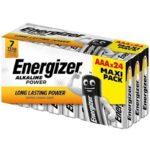 Energizer-Alkaline Power Aaa Batteria alcalina LR03 BOX*24 (3 · Batterie & Accessori