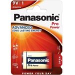 Panasonic-Pro Power Alkaline 9V LR61 Batteria, Blister*1 · Batterie & Accessori
