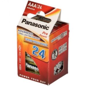 Panasonic-Pro Power Alkaline AAA LR03 Pack*24 · Batterie & Accessori