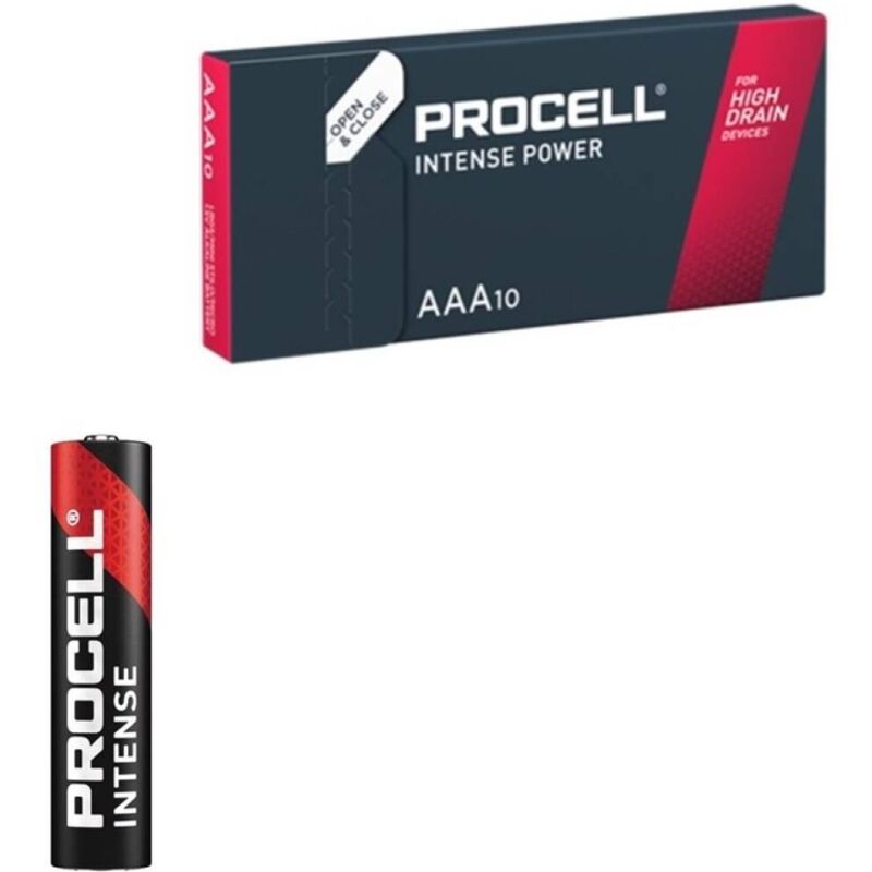 Procell-Potenza Intensa Alcalina LR03 AAA 1.5V BOX*10-Rechargeable 2 Procell-Potenza Intensa Alcalina LR03 AAA 1.5V BOX*10-Rechargeable · Batterie & Accessori (imaginea 2)
