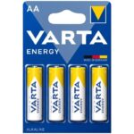 Varta-Energy Alkaline Batteria AA LR6 - Blister 4 Pz · Batterie & Accessori