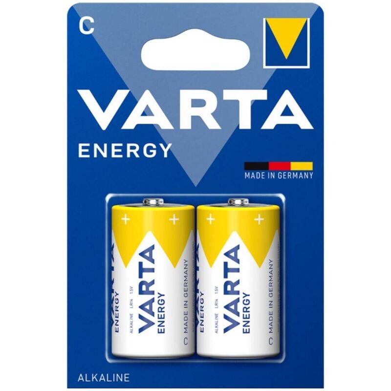 Varta-Batteria alcalina C LR14, Blister x2