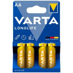 Varta-Longlife Batterie Alcaline AA LR6 Blister*4