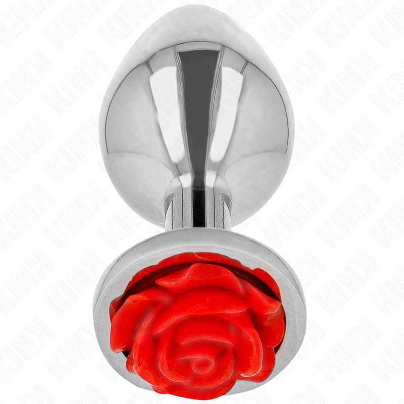 Kink Pleasure Plugs-Plug anale Rosa Rosso Size S-Metal 2 Kink Pleasure Plugs-Plug anale Rosa Rosso Size S-Metal · Accessori BDSM (imaginea 2)