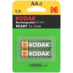 Kodak-HR6 AA 2600mAh batteria ricaricabile Blister x2-ricaricabile 430 img 199015 2a8f1c11c3422020de3c7e80b49ffaa2 1
