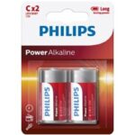 Phillips-Power Alkaline Batterie C LR14 Blister*2 · Batterie & Accessori