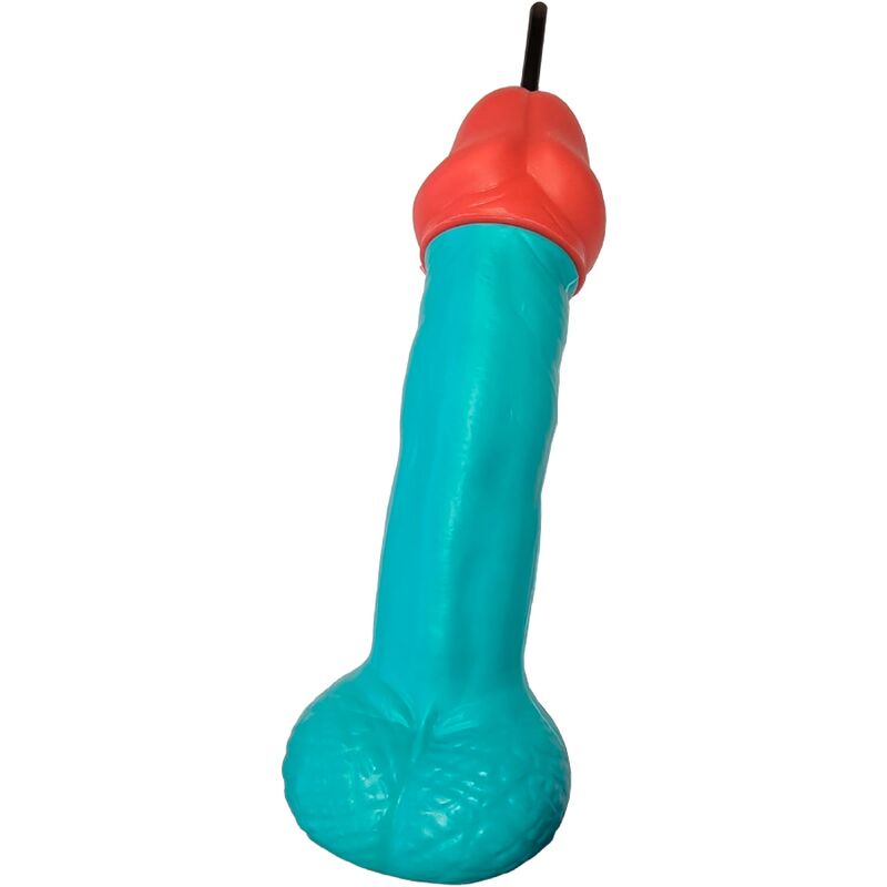 Diablo Picante-Bicchiere per il pene in plastica Blu