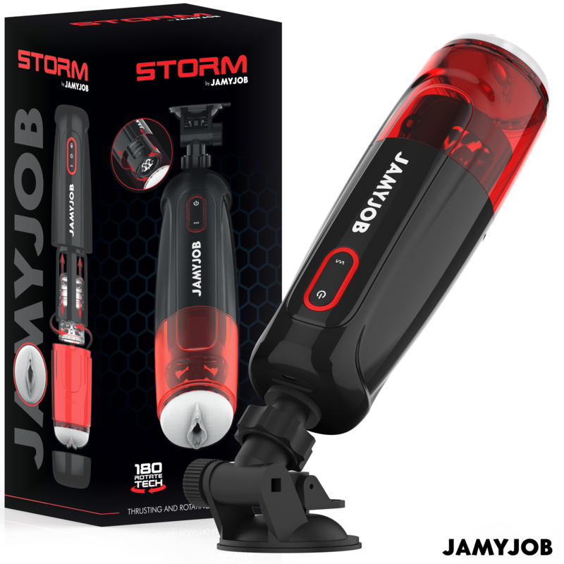 Jamyjob-Storm Automatico Masturbatore Vaginale 10 modalità Rotazione e 10 1 Jamyjob-Storm Automatico Masturbatore Vaginale 10 modalità Rotazione e 10 · Anelli & Guaine per pene