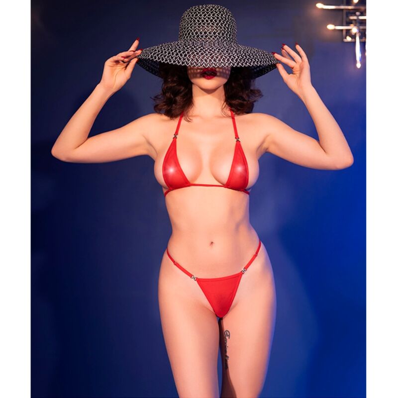 Chilirose Summer-CR-4840 Micro Bikini Tulle con Strass · Costumi da bagno (immagine 16)