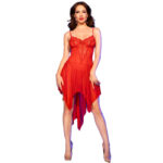 Chilirose-CR-4847 Babydoll Rosso · Lingerie sexy donna