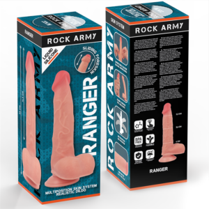 Rock Army-Liquido Silicone Ranger 22 cm -o- 3.6 cm-Waterproof · Dildo & Stimolatori (immagine 4)