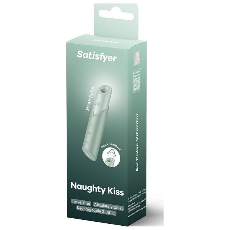 Satisfyer Air Pulse-Naughty Kiss Wave Stimolatore Clitorideo 2 Satisfyer Air Pulse-Naughty Kiss Wave Stimolatore Clitorideo · Vibratori (imaginea 2)
