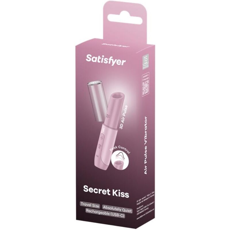 Satisfyer Air Pulse-Secret Kiss Wave Stimolatore Clitorideo 4 Satisfyer Air Pulse-Secret Kiss Wave Stimolatore Clitorideo · Vibratori (imaginea 4)