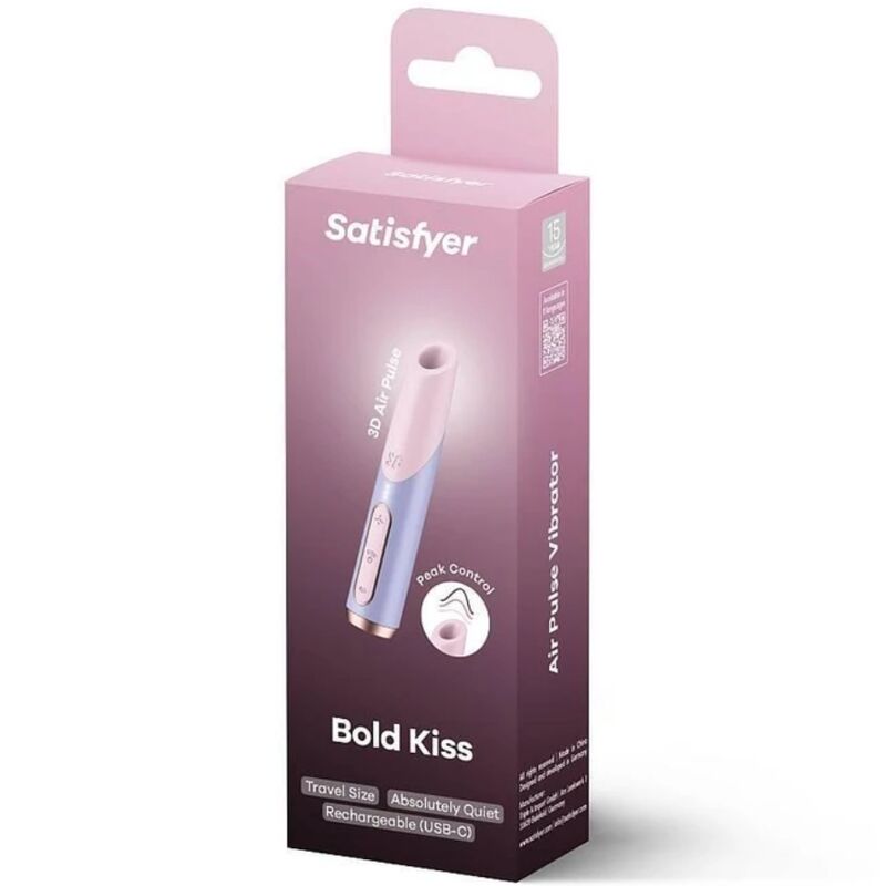 Satisfyer Air Pulse-Bold Kiss Wave Stimolatore Clitorideo 2 Satisfyer Air Pulse-Bold Kiss Wave Stimolatore Clitorideo · Vibratori (imaginea 2)