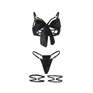 Subblime Sets-955205 Set reggiseno regolabile Nera, L/XL · Lingerie sexy donna (imaginea 8)