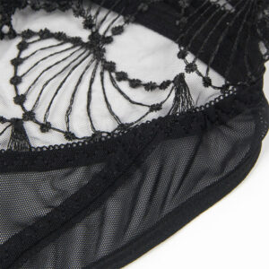 Subblime Bodies-955229 Corpo Trasparente con Pizzo Tagliato · Lingerie sexy donna (immagine 7)
