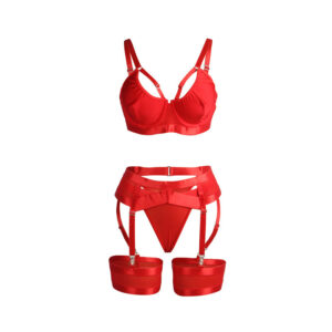 Subblime Sets-955250 Set Bondage Rosso con Reggiseno e Giarrettiera S/M 15 Subblime Sets-955250 Set Bondage Rosso con Reggiseno e Giarrettiera S/M · Lingerie sexy donna (imaginea 5)