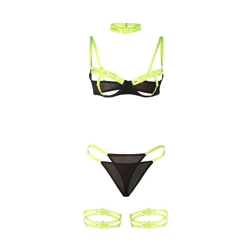 Subblime Sets-955274 Set reggiseno con collana e dettagli sulle cosce 5 Subblime Sets-955274 Set reggiseno con collana e dettagli sulle cosce · Lingerie sexy donna (imaginea 5)