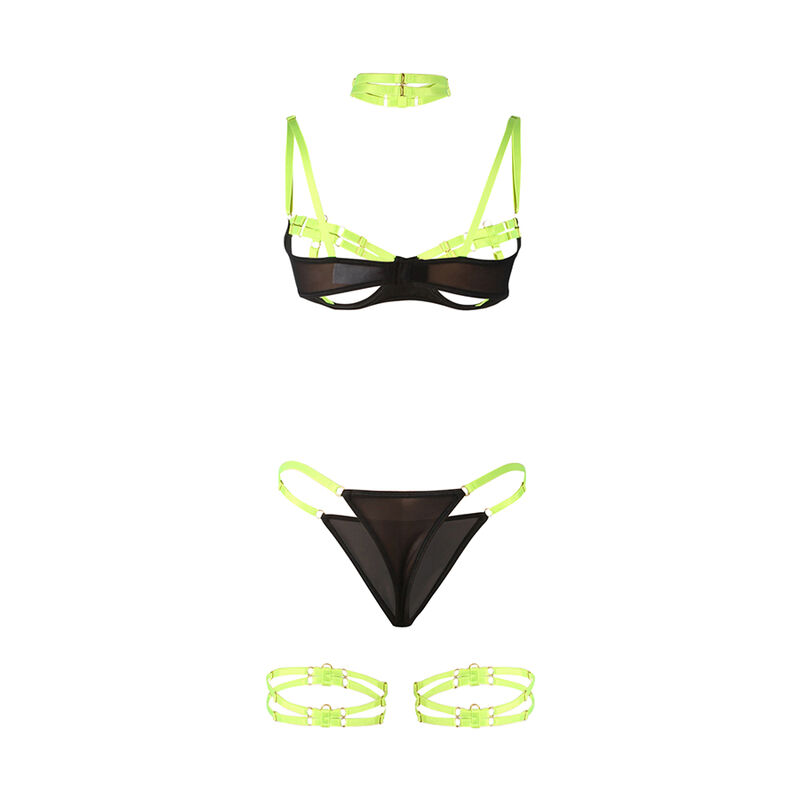 Subblime Sets-955281 Set reggiseno con collana e dettagli · Lingerie sexy donna (immagine 4)