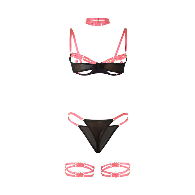 Subblime Sets-955298 Set reggiseno e Mutandine con collana e dettagli · Lingerie sexy donna (imaginea 6)