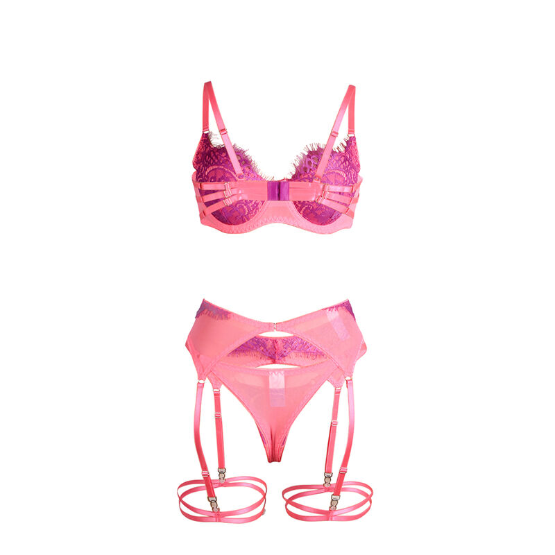 Subblime Sets-955366 Set reggiseno con pizzo Eyelash e giarrettiere 7 Subblime Sets-955366 Set reggiseno con pizzo Eyelash e giarrettiere · Lingerie sexy donna (imaginea 7)