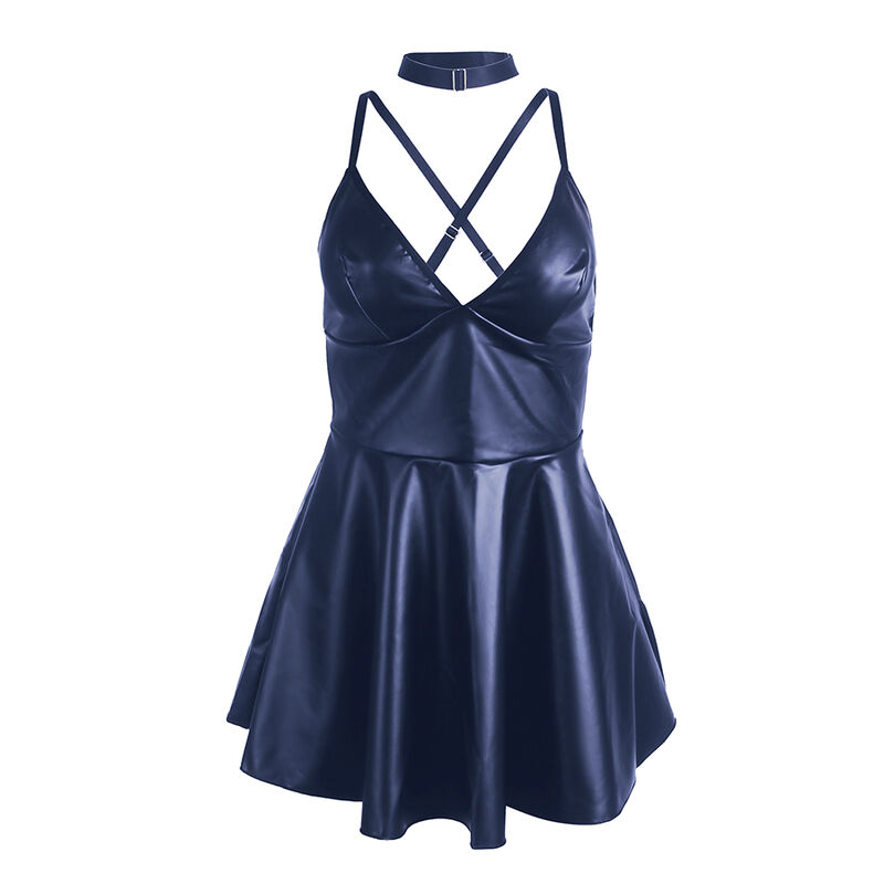 Subblime Dresses-955410 Abito Sexy con Bretelle in Pelle Pu 5 Subblime Dresses-955410 Abito Sexy con Bretelle in Pelle Pu · Lingerie sexy donna (imaginea 5)