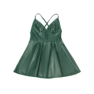 Subblime Dresses-955434 Abito con spalline di pelle Verde S/M 17 Subblime Dresses-955434 Abito con spalline di pelle Verde S/M · Lingerie sexy donna (imaginea 7)