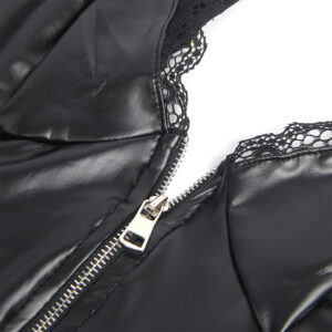 Subblime Bodies-955465 Corpo in pelle Nera con cerniera L/XL · Lingerie sexy donna (imaginea 7)