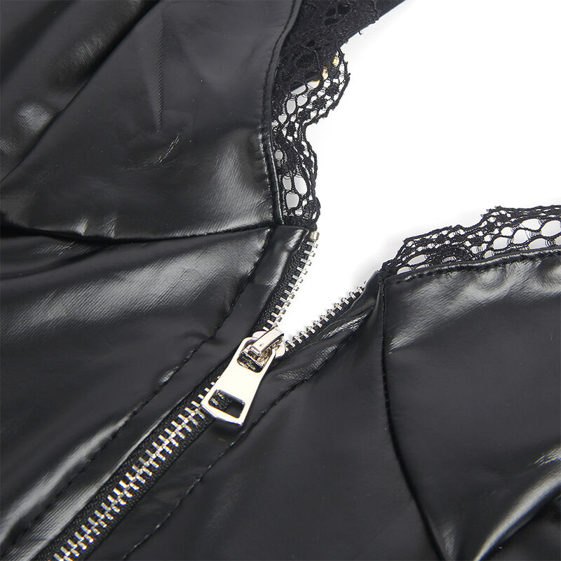 Subblime Bodies-955465 Corpo in pelle Nera con cerniera L/XL · Lingerie sexy donna (imaginea 7)