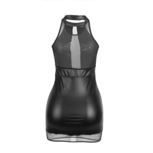 Subblime Dresses-955489 Abito Halter con Trasparente Nero L/XL · Lingerie sexy donna (imaginea 5)