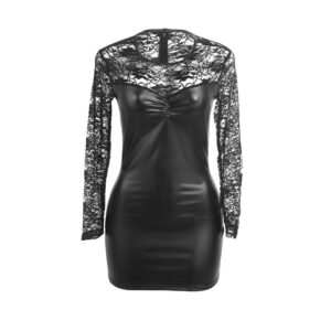 Subblime Dresses-955601 Abito con Maniche Lunghe in Pu e Pizzo 14 Subblime Dresses-955601 Abito con Maniche Lunghe in Pu e Pizzo · Lingerie sexy donna (imaginea 4)
