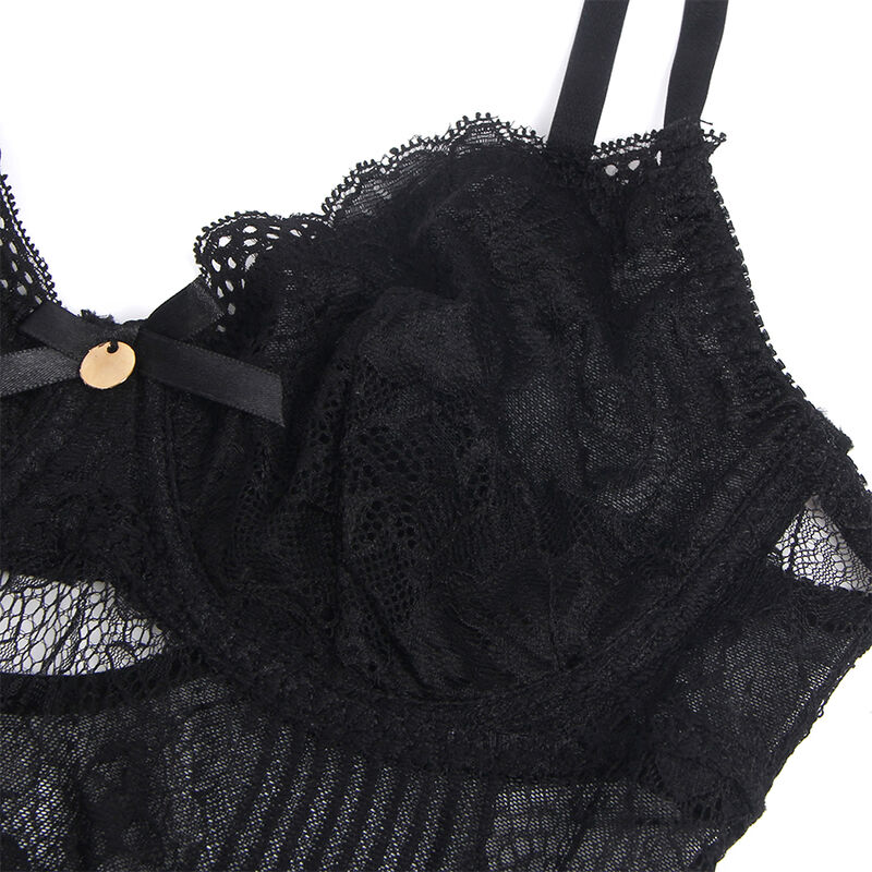 Subblime Bodies-955618 Corpo in pizzo con apertura intima · Lingerie sexy donna (immagine 4)