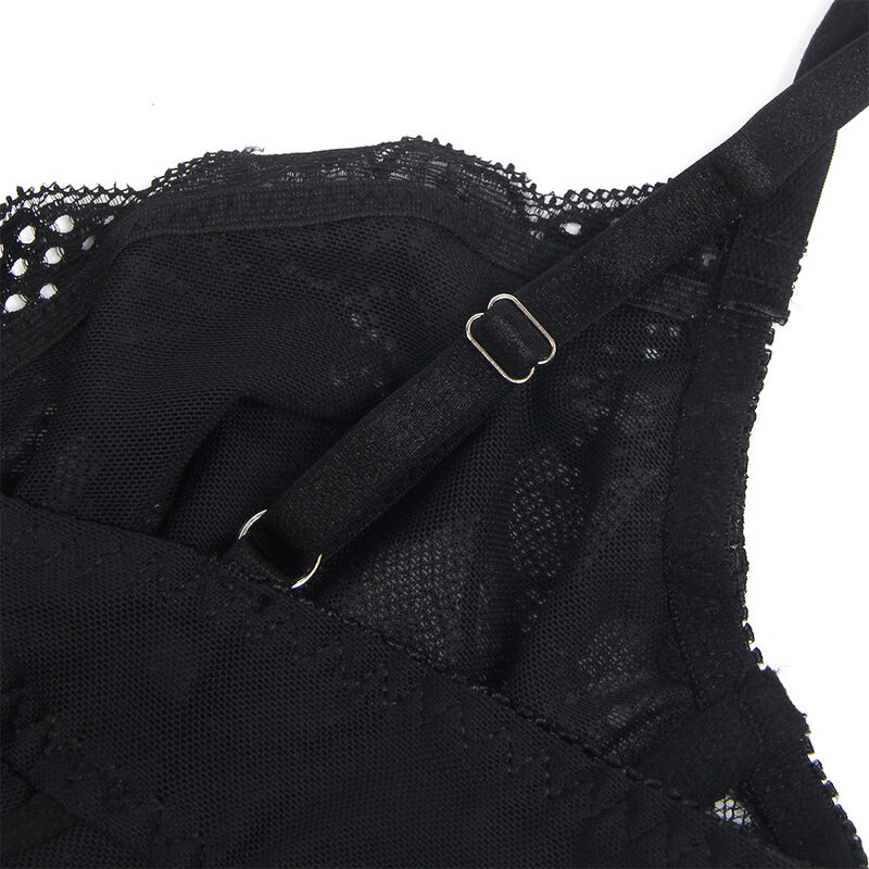 Subblime Bodies-955625 Corpo Pizzo Crotchless con Chiusura · Lingerie sexy donna (imaginea 7)