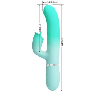 High Tech-Gigi Rabbit Vibratore Multifunzione Aqua — PRETTY LOVE · Vibratori (immagine 9)
