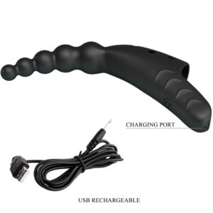 Fun Toys-Jordin Finger Vibrator 10 Vibrazioni Nero-Silicone, 10 13 Fun Toys-Jordin Finger Vibrator 10 Vibrazioni Nero-Silicone, 10 — PRETTY LOVE · Vibratori (imaginea 3)